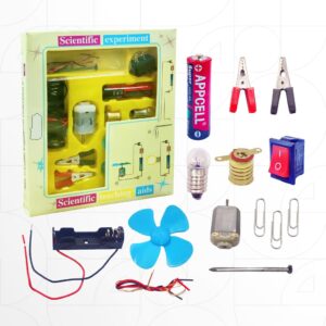 Science Circuit Experiment Kit مجموعة دائرة كهربائية (Set of 12Pcs)
