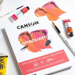 Canson Graduate Oil and Acrylic 290g/m² Drawing Paper Pad A3