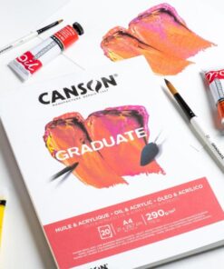 Canson Graduate Oil and Acrylic 290g/m² Drawing Paper Pad A3