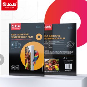 PET Transparent Sticker Waterproof Film ستيكر شفاف مقاوم للماء A4