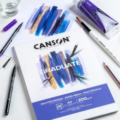 Canson Graduate Mixed Media White 200g (20 Sheets)