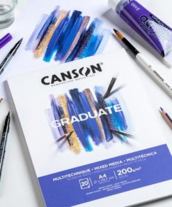 Canson Graduate Mixed Media White 200g (20 Sheets)