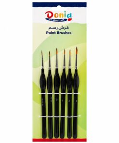 Donia paint Brushes set of 6