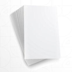 ورق مقوى أبيض مطفي White Cardstock Matte Paper