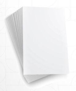 ورق مقوى أبيض مطفي White Cardstock Matte Paper