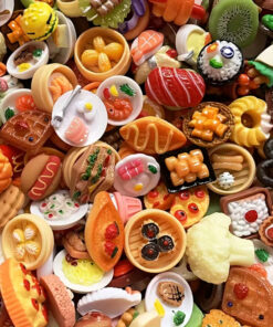 Alternative view of Mini Food Toys Resin (1pc) Random Style