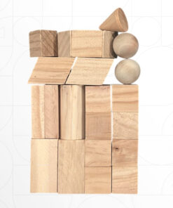 مجموعة أشكال خشبية متنوعة Wooden Shapes Set