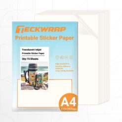 ورق بولي للطباعة Inkjet Printable Sticker Synthetic Paper