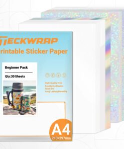 ورق بولي للطباعة Inkjet Printable Sticker Synthetic Paper - Image 3