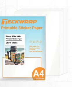 ورق بولي للطباعة Inkjet Printable Sticker Synthetic Paper - Image 4