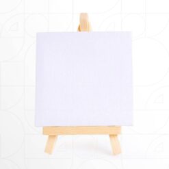 لوحة مع حامل 10×10 سم Canvas with Stand