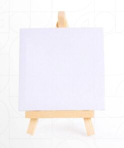 لوحة مع حامل 10×10 سم Canvas with Stand