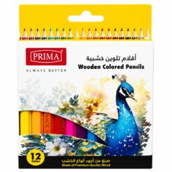 أقلام تلوين خشبية صغيرة بريما 12 لون Color Pencils