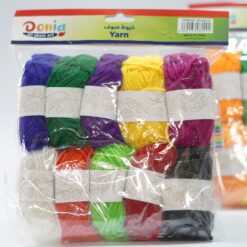 خيوط صوف ملون 10 حيات Yarn