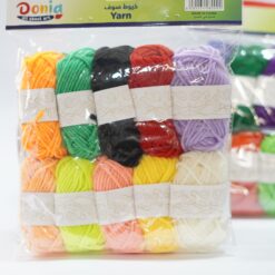 خيوط صوف ملون 10 حيات Yarn - Image 2