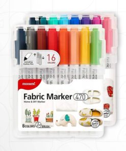 أقلام الرسم على القماش Fabric Marker 16 Pens