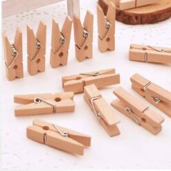 Alternative view of مشابك خشبية Wooden Clips 2.5cm 30pcs