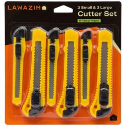 مجموعة 6 قطع مشرط سكين Cutter Set 6pcs