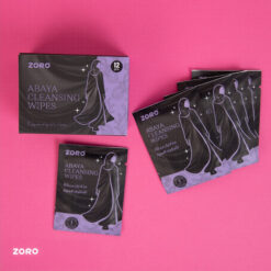 مناديل مبللة لتنظيف العبايات 12 حبة Abaya Cleaning Wipes 12pcs