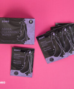مناديل مبللة لتنظيف العبايات 12 حبة Abaya Cleaning Wipes 12pcs