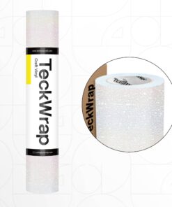 Glitter Brush Adhesive Vinyl - Nebula White