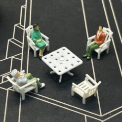 Alternative view of طاولة مربعة Square Table 1:50