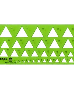 مسطرة مثلثات Triangles Template