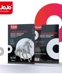 ورق جوجو لاصق لامع JoJo Inkjet Sticker Paper 115g - 50 sheets A4