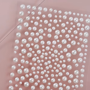 لؤلؤ لاصق لورق القطن والأعمال اليدوية Pearl Stickers for Cotton Paper & DIY Crafts
