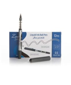 قلم حبر سائل اسود Black Liquid Ink Pen 0.5mm