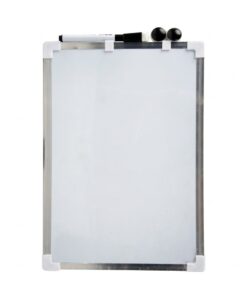 سبورة بيضاء جهتين مع قلم Whiteboard 30x20 cm