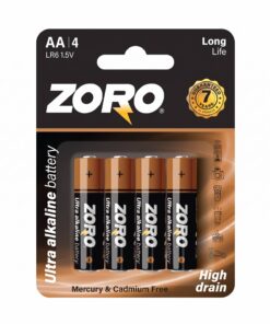 بطارية قلوية فائقة Ultra Alkaline Battery AA LR6 1.5V (4pcs Pack)