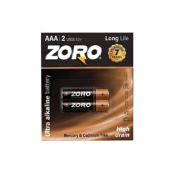 بطارية قلوية فائقة Ultra Alkaline Battery AAA LR03 1.5V (2pcs Pack)
