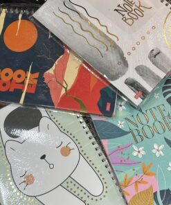 دفتر عربي 100 ورقة Hard Cover Notebook Single Line A4