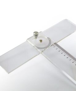 Linex T-square with 180° protractor 80cm
