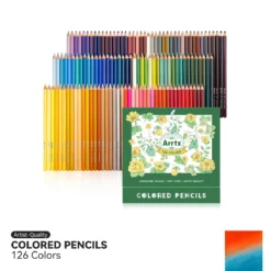 مجموعة أقلام تلوين 126 حبة Arrtx Colored Pencils Set Drawing Pencils 126pcs